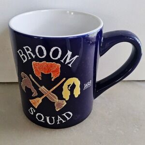 Disney Hocus Pocus Broom Squad‎ Coffee Mug Est 1693 Ceramic Halloween 14 oz